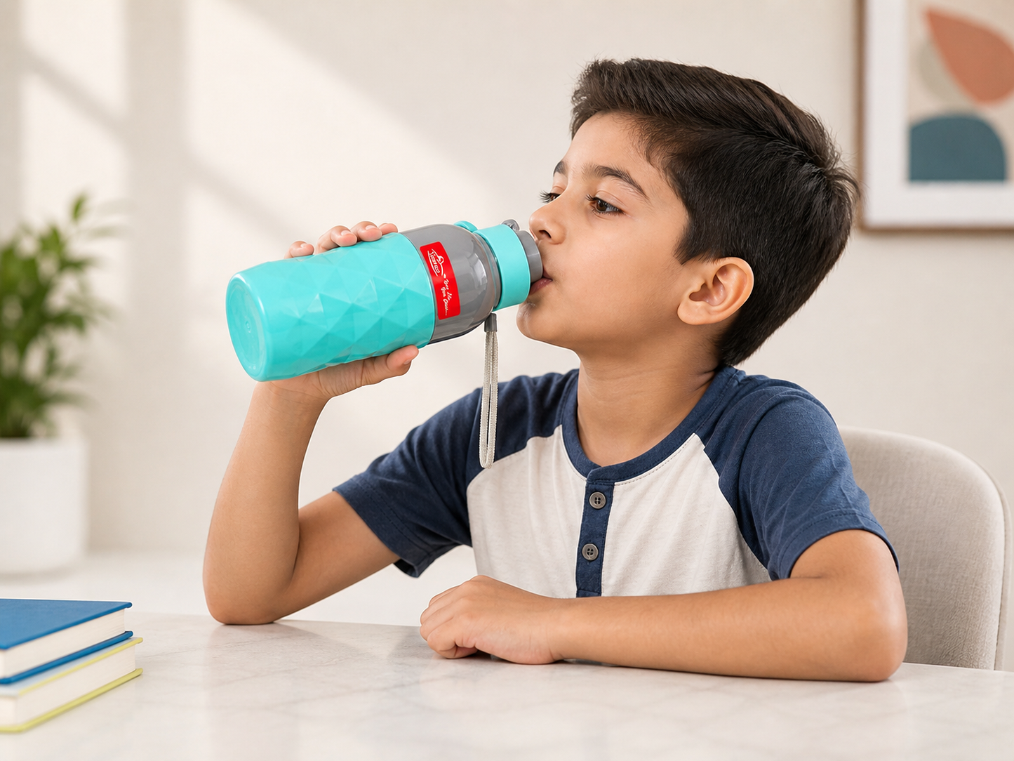 Plastic Water Bottle with Handle | Leak Proof | Stylish Design Bottle