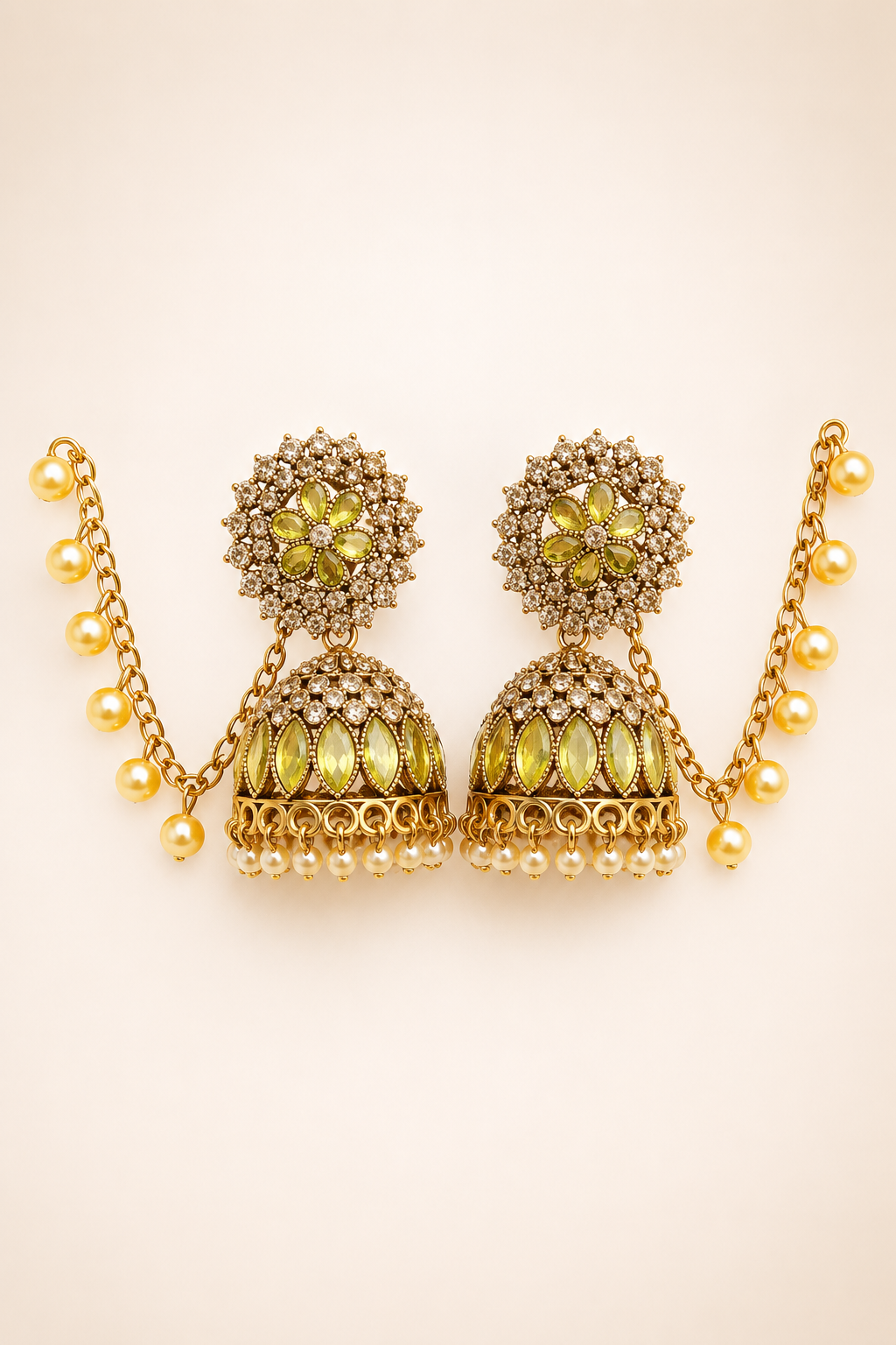 Designer Party Wear Jhumka Earrings