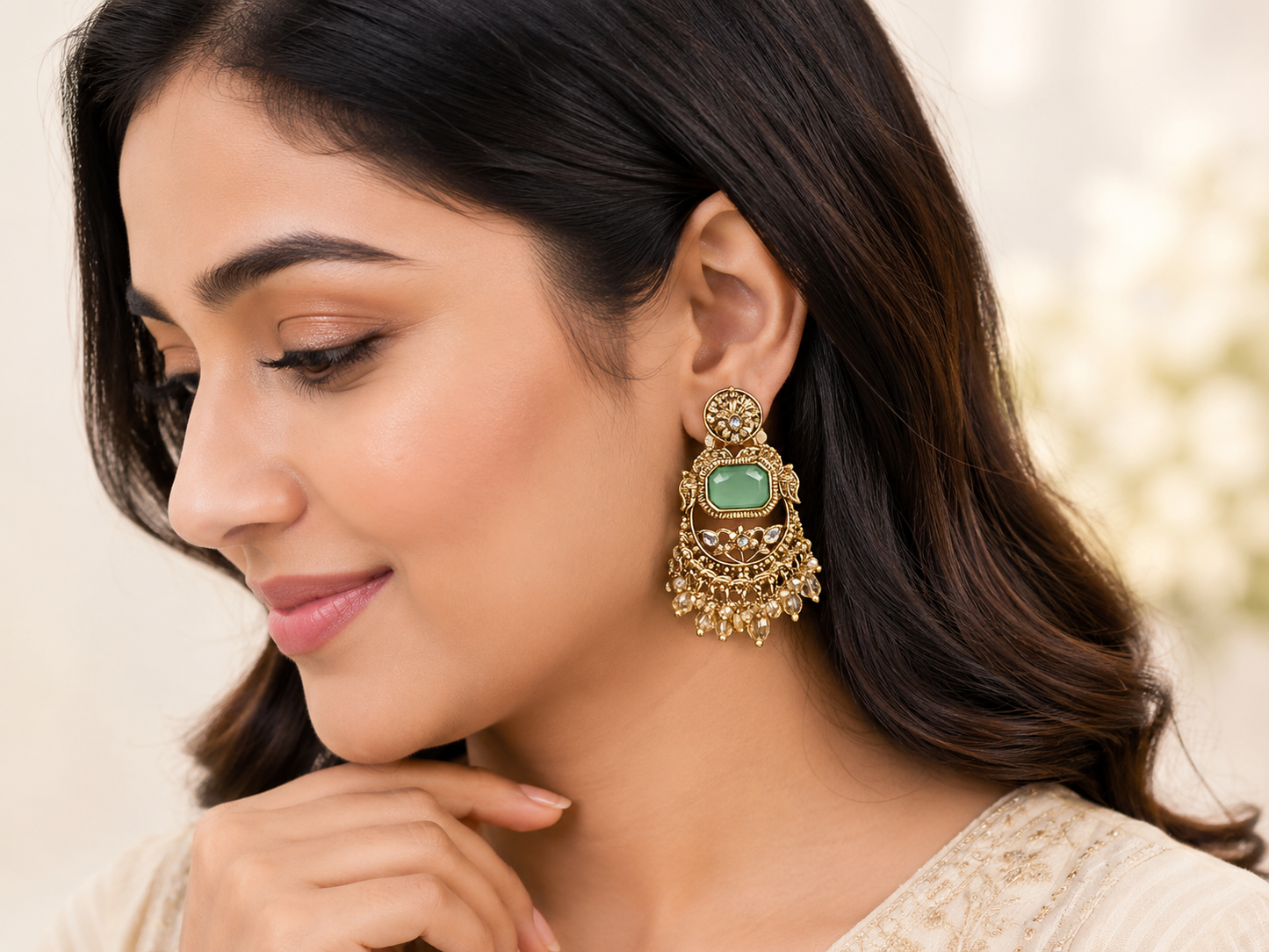 Wedding & Festive Wear Traditional Earrings for Girls